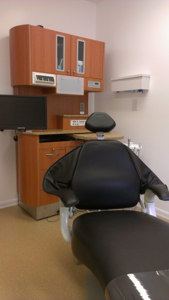 operating room comfortable black chair