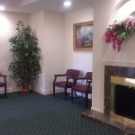 Front lobby seating ara