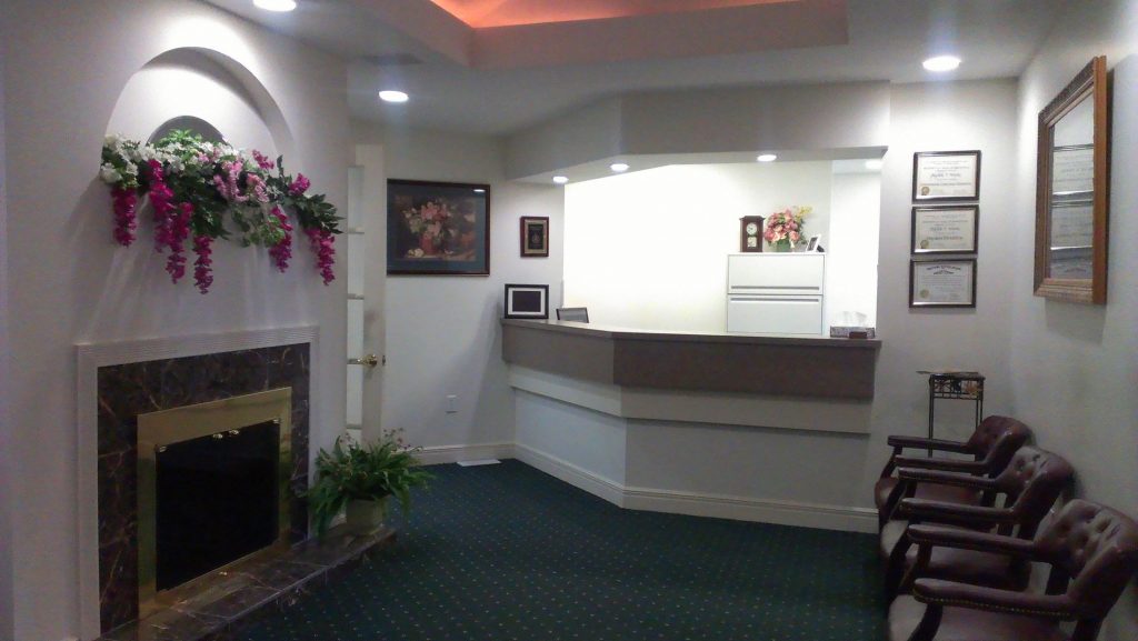 Front lobby front desk