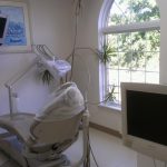 operating room showing two screens